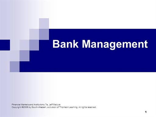 BANK MANAGEMENT 2021-22